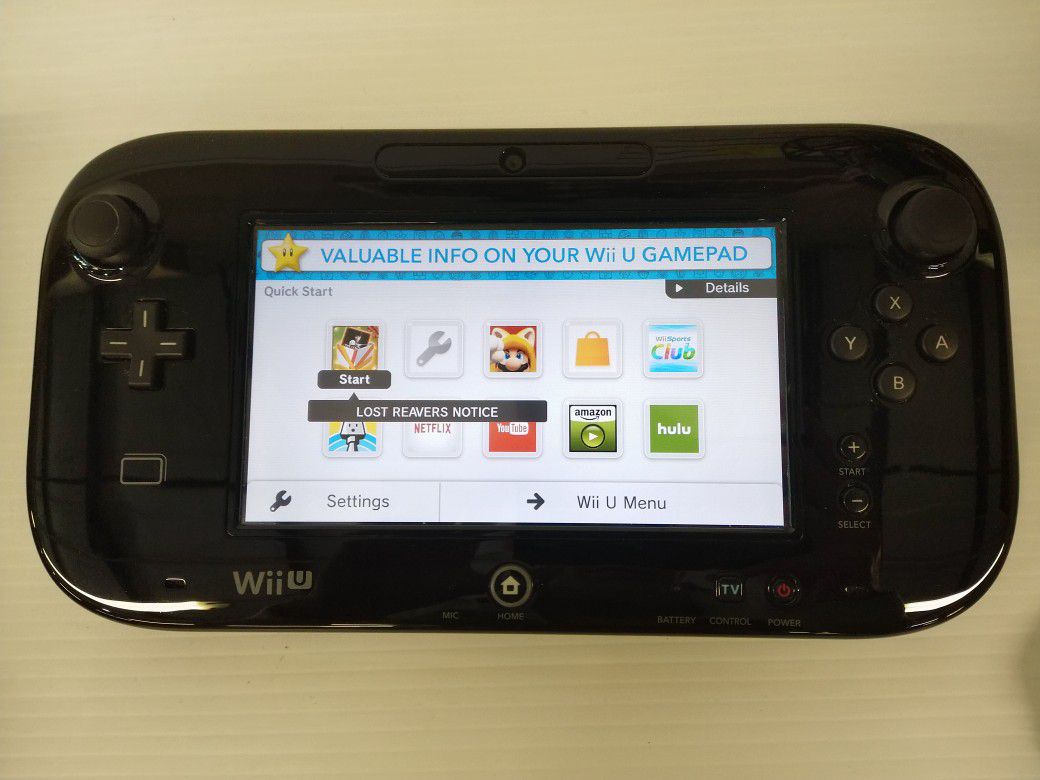 Nintendo Wii U with Pro Controller