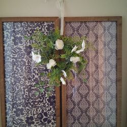 2 Fabric Print Pictures 