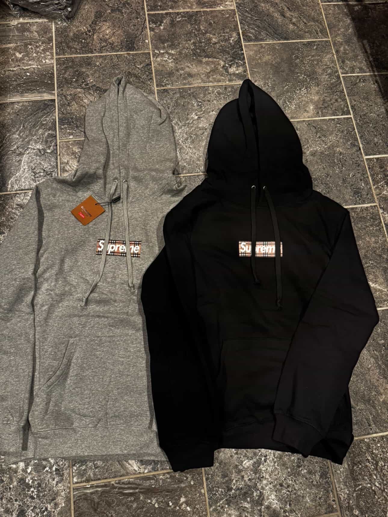 SUPRME BURBERRY HOODIE BRAND NEW BEST OFFERS 100% Authnic 