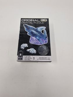 BePuzzled Original 3D Crystal Puzzle Shark