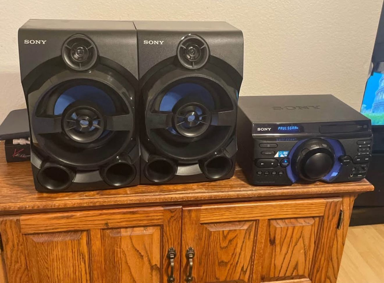 Sony Stereo with Speakers (M20)