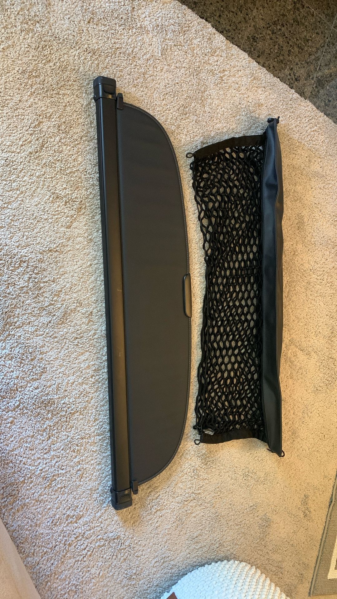 OEM Lexus 2016-2021 RX350 RX450H Rear Trunk Privacy Cargo Cover With Envelope Style Cargo Net
