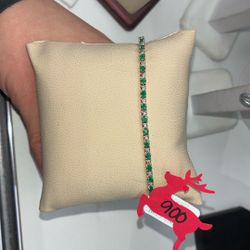 Gemstone Tennis Bracelet 