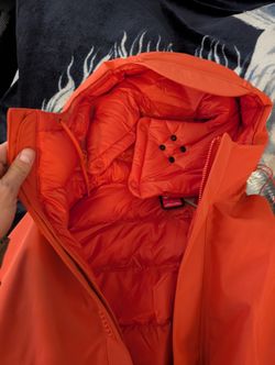 Nike Gore-tex Winter Jacket Mens Size Large( Orange)
