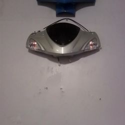 150cc Eagle Moped Upper fairing Body Plastics Cowl 