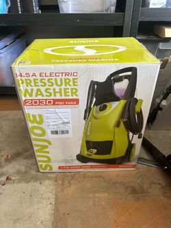 Sunjoe pressure washer