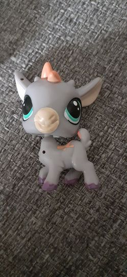 Littlest Pet Shop LPS Goat Figure