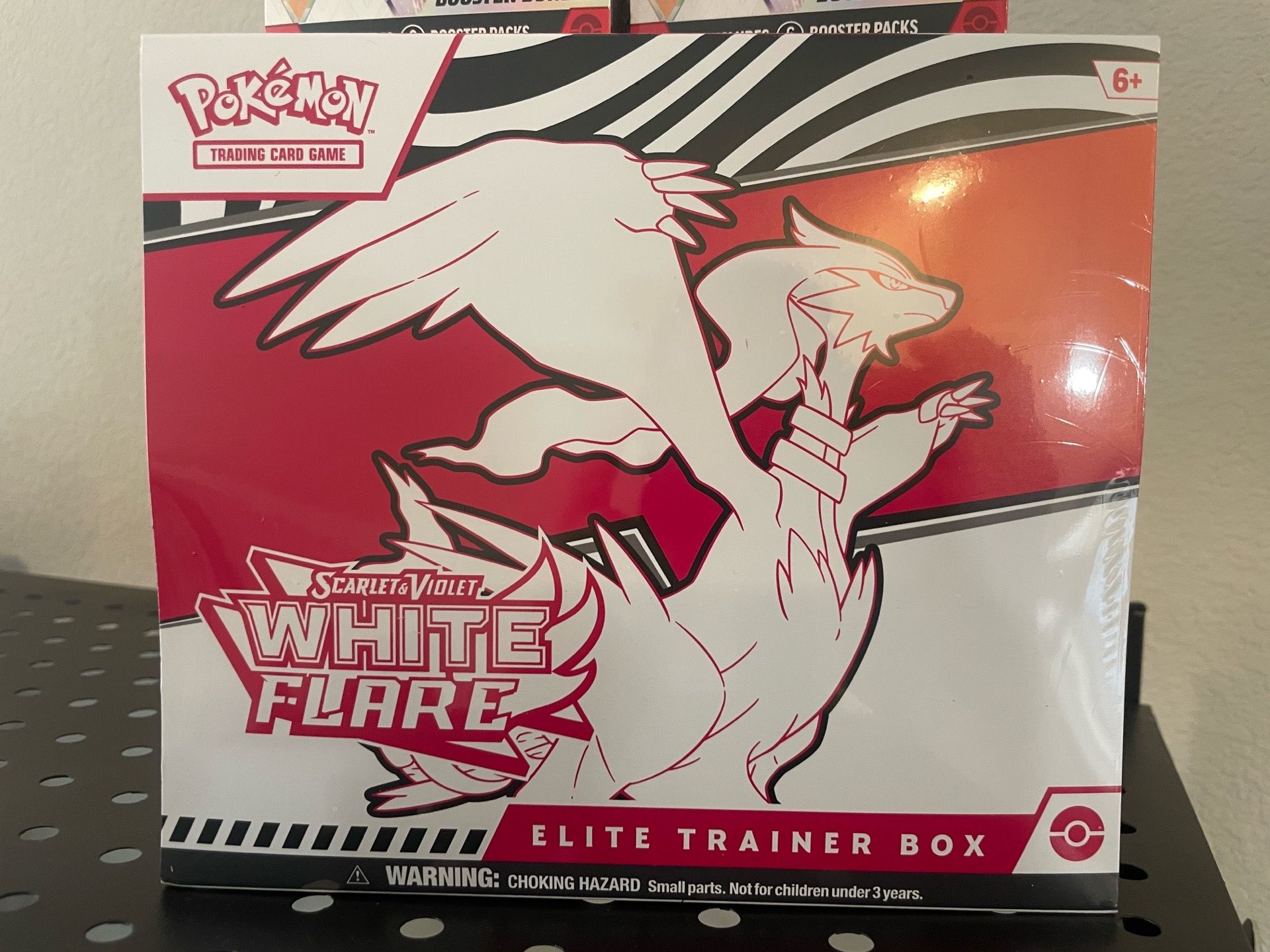 Sealed White Flare Elite Trainer Box