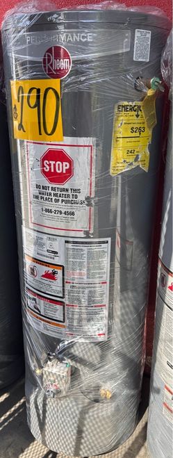 Rheem water heater 40gallon