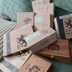 Wooden CIGAR Boxes  $2 EACH
