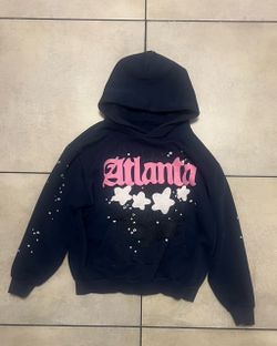 Sp5der Atlanta Hoodie Navy