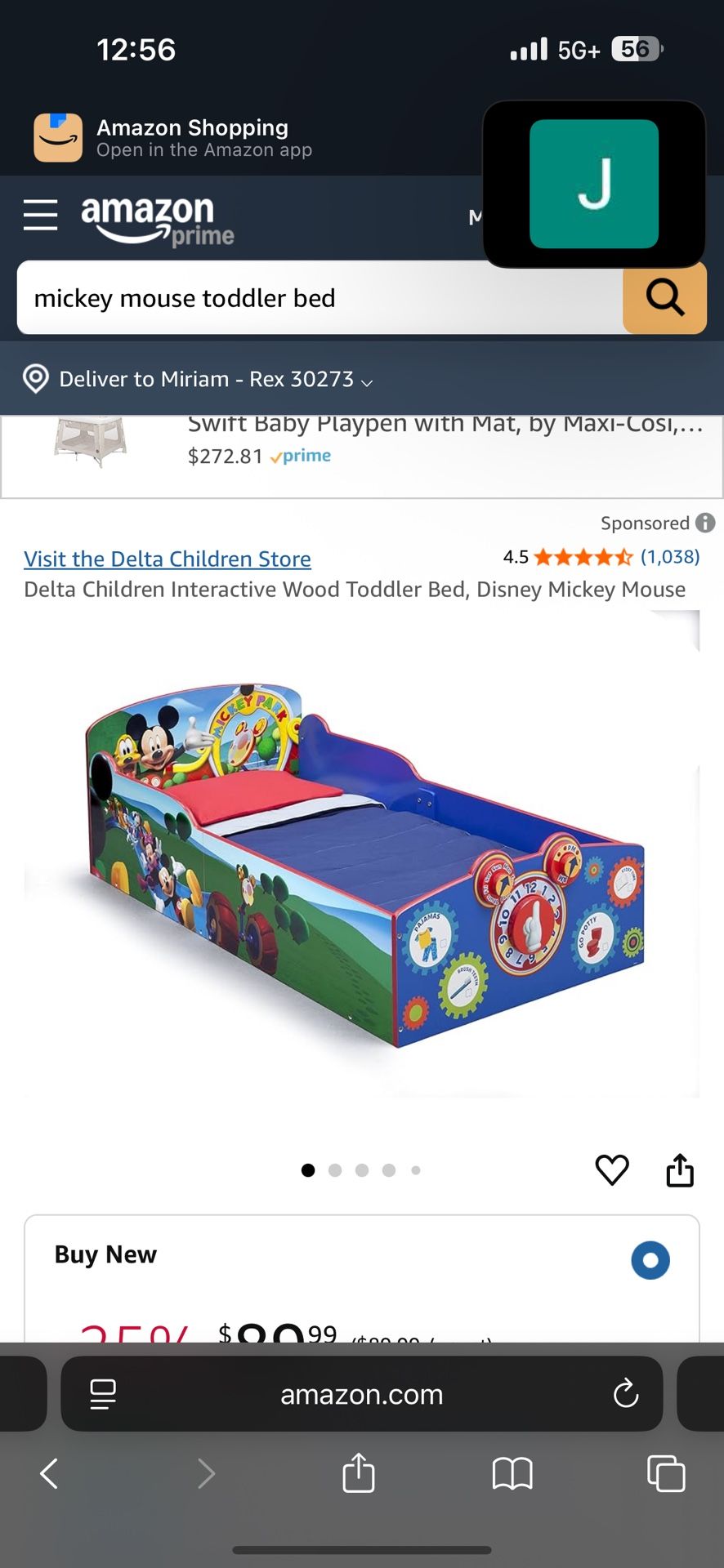 Mickey Toddler Bedset For Sale!