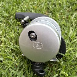Left Handed Penn Fathom II Lever Drag 2 Speed Fishing Reel