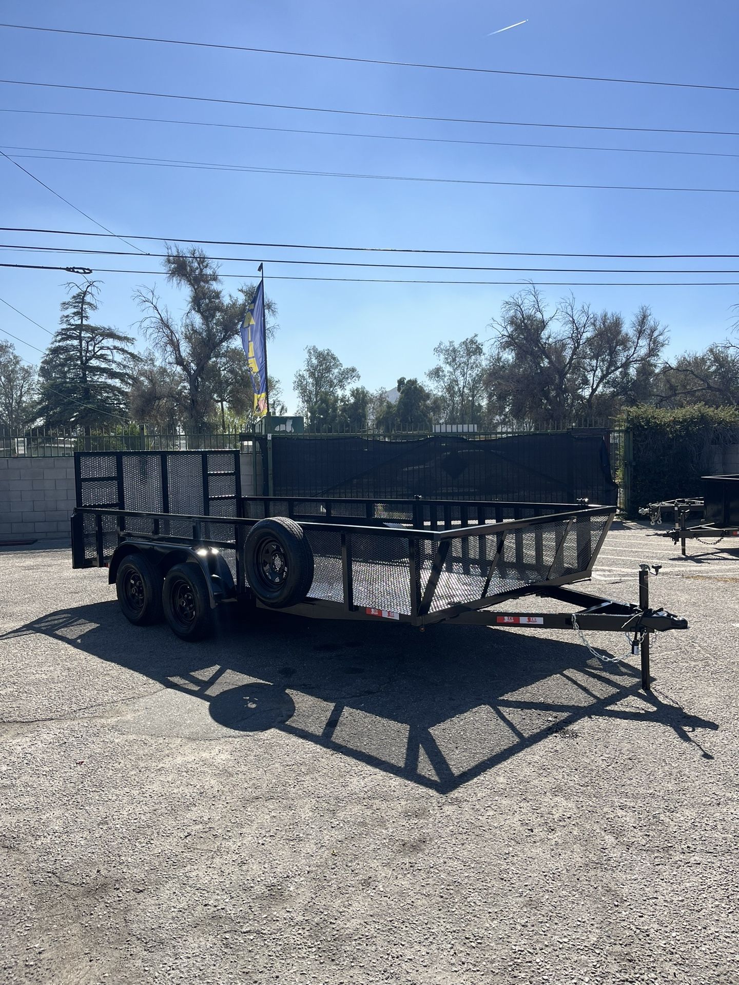 Utility Trailer 7x16x2 Heavy Duty