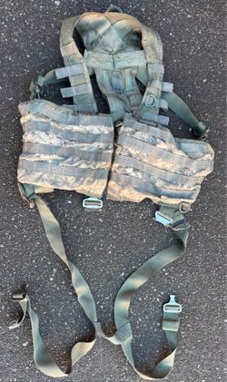 Military surplus Army issue aviation aircrew survival harness PSGC