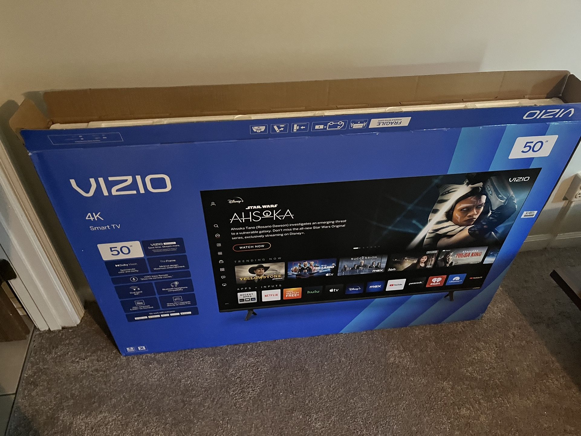 Black Vizio Smart TV