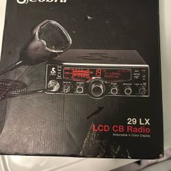 Cobra 29 LX LCD CB RADIO 4 Color Selectable Display
