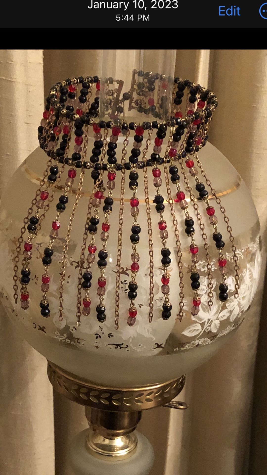 Very Unusual Beaded Choker Necklace ! For Special Occasions Use I Only A Few Times