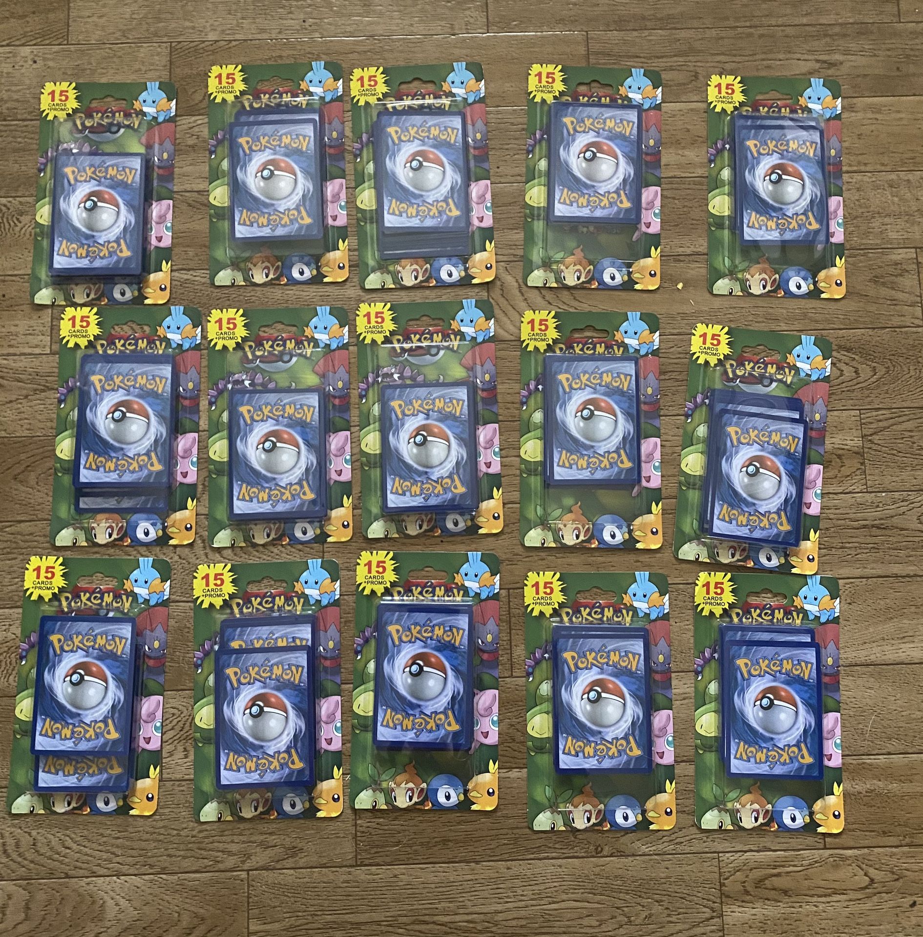 Pokemon 15 Card + Promo 2012 Vintage 15 Pack Lot - Holo - Possible Charizard NEW