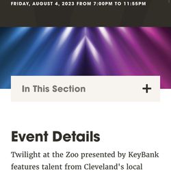 4 Tickets To Twilight at The zoo