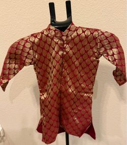 Silk Design Kurta for Boys/Kids