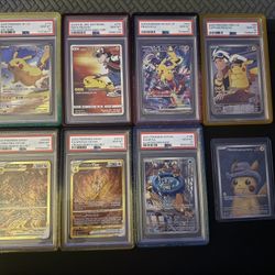 Pokemon Cards Graded Slabs