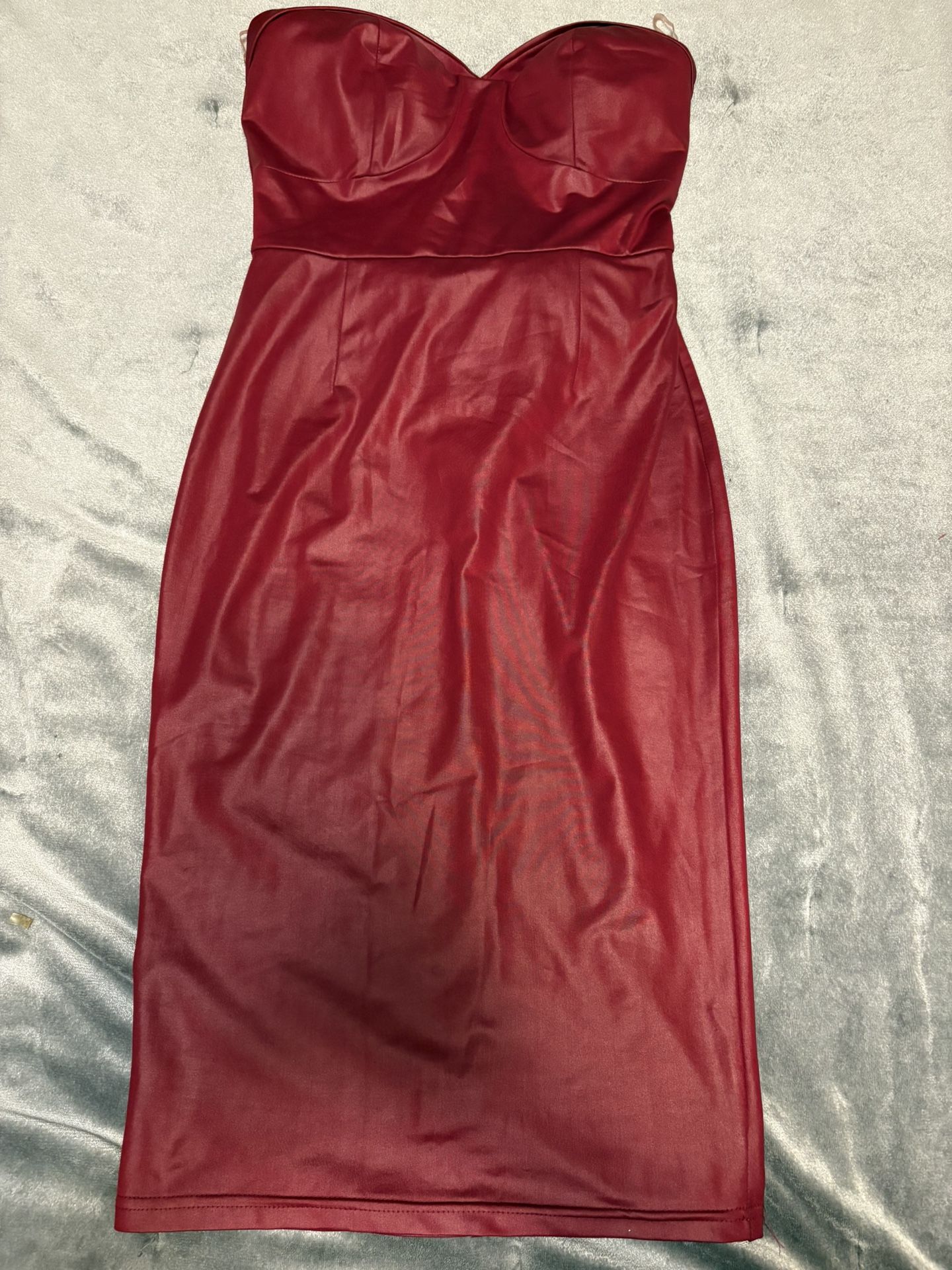 Long Red Elegant Dress