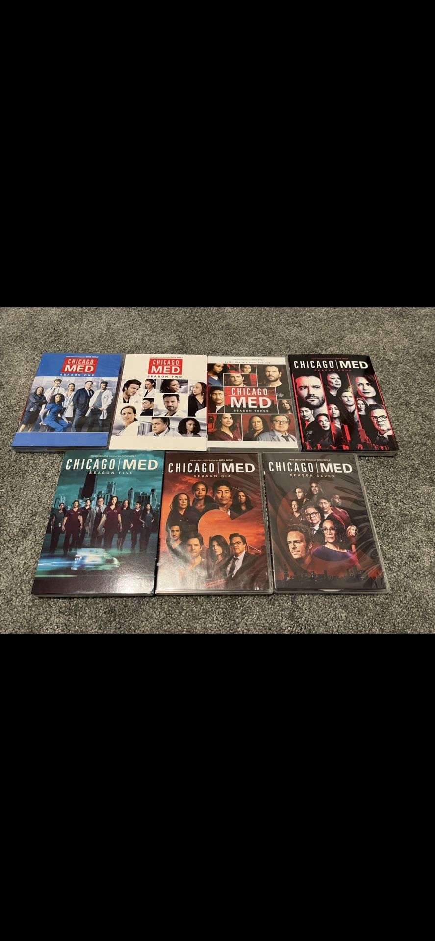 Chicago Med Seasons 1-8 DVDs