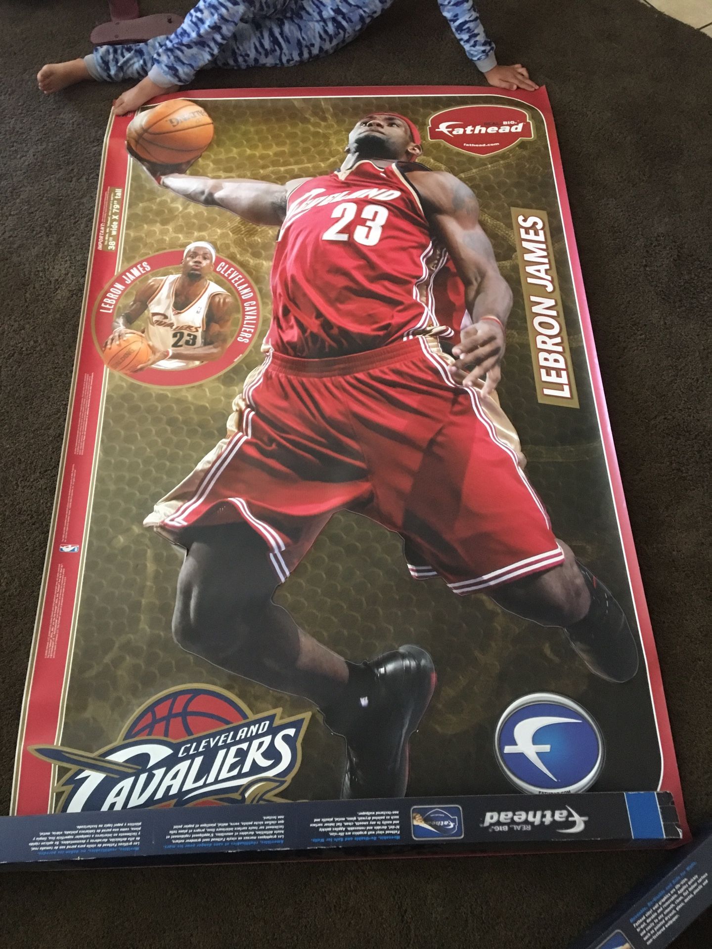 Lebron James Fathead Wall Sticker