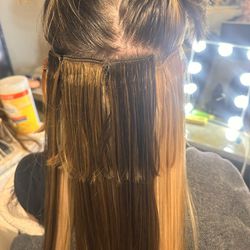 tape-in hair extensions 