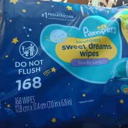 Pampers Wipes 168 Count 