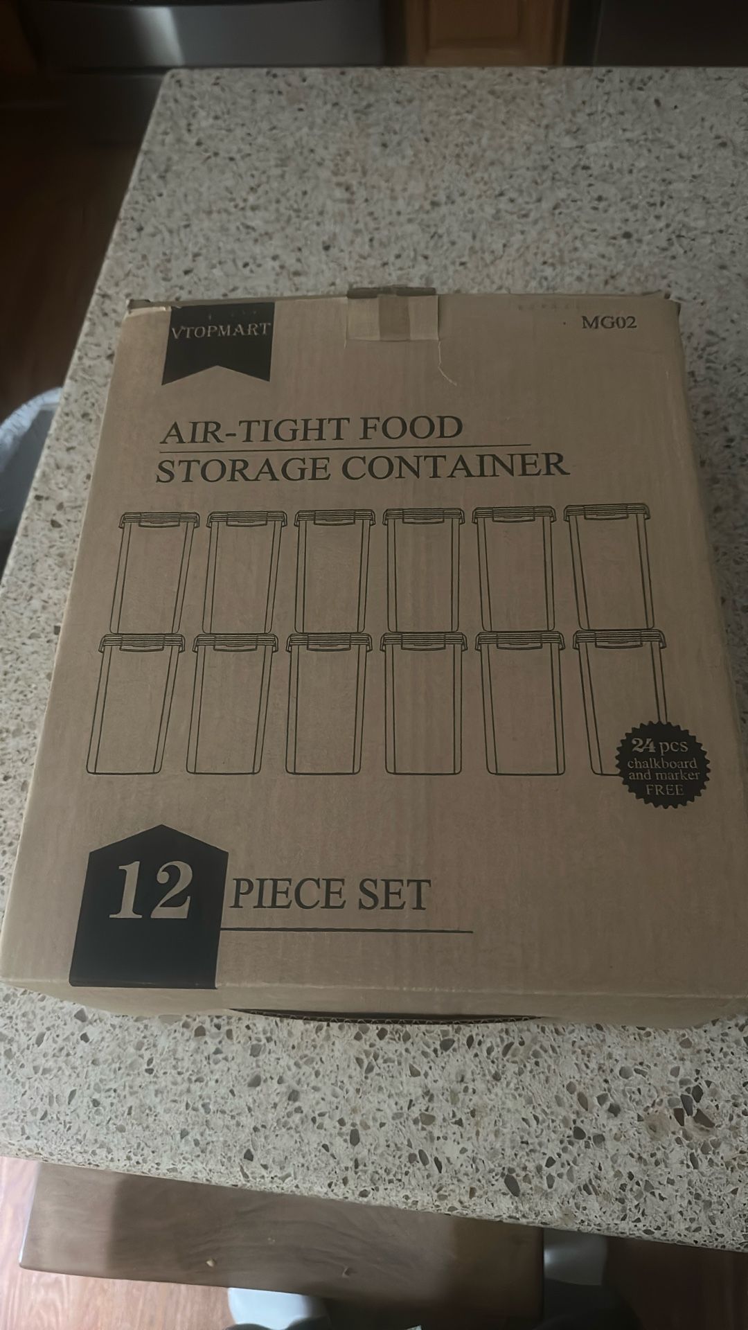 Airtight Kitchen Storage Containers New In Box