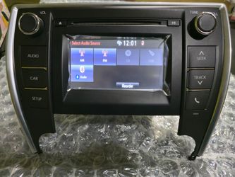 2015-17 Toyota Camry Radio (WITH NEW TOUCHSCREEN DIGITIZER) Face ID 100614