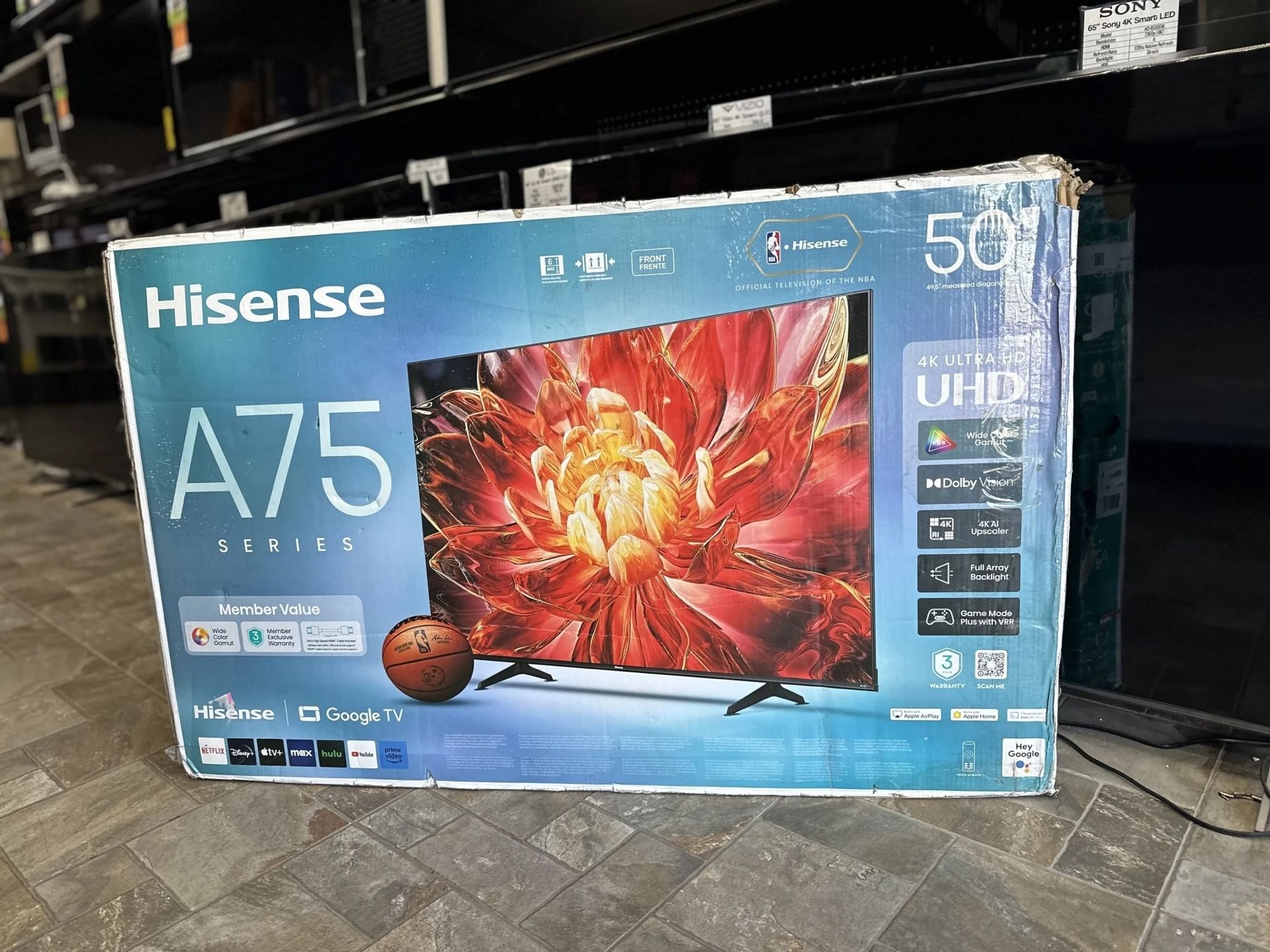 📺🔥💰🤑BIG TV SALE!!!!!! 50" HISENSE 4K LED HDR SMART 50A75N