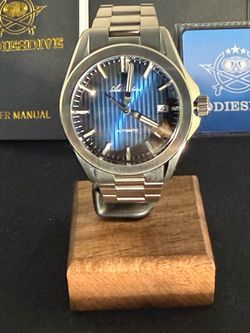 Addiesdive Automatic 39mm Blue Gradient Dial – Full Kit-100