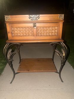 Vintage Tropical Regency Chest
