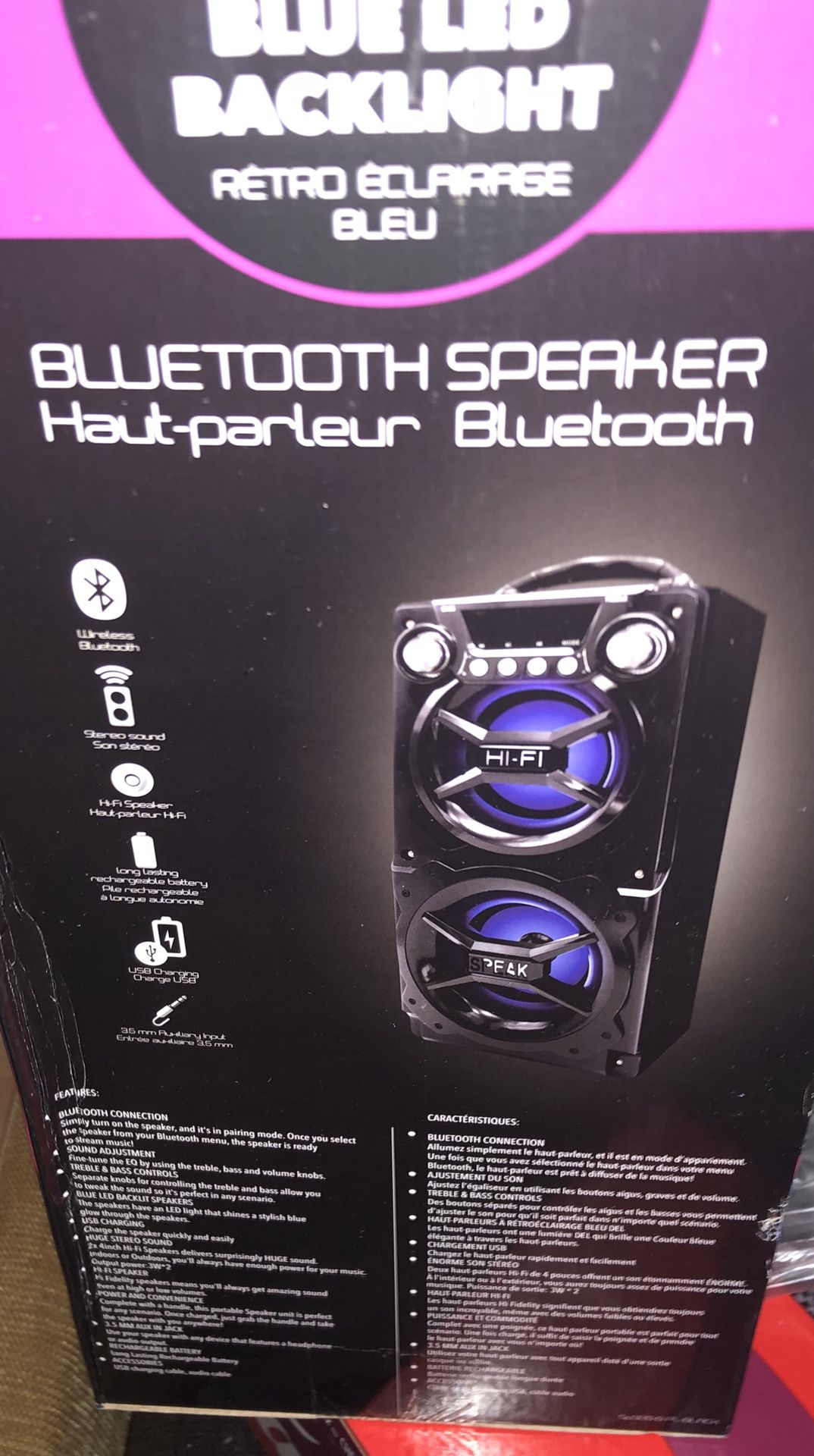 Sylvania Bluetooth speaker