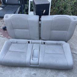 02-06 Acura Rsx Rear Seats Grey Leather Type S