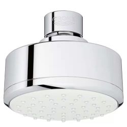 Tempesta 1-Spray 4 in. Single Wall Mount Fixed Rain Shower Head in Chrome