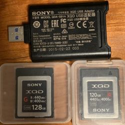 Sony XQD 120gb Memory Card 