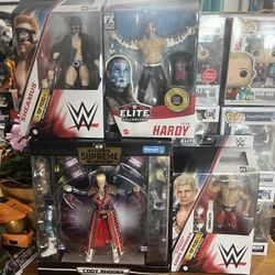 Wwe Sealed Wrestling Figures 