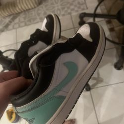 Mint Jordan One Lows 