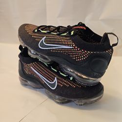 NIKE W AIR VAPORMAX 2021 FK MULTICOLOR/BLCK-LIME GLOWS 12
