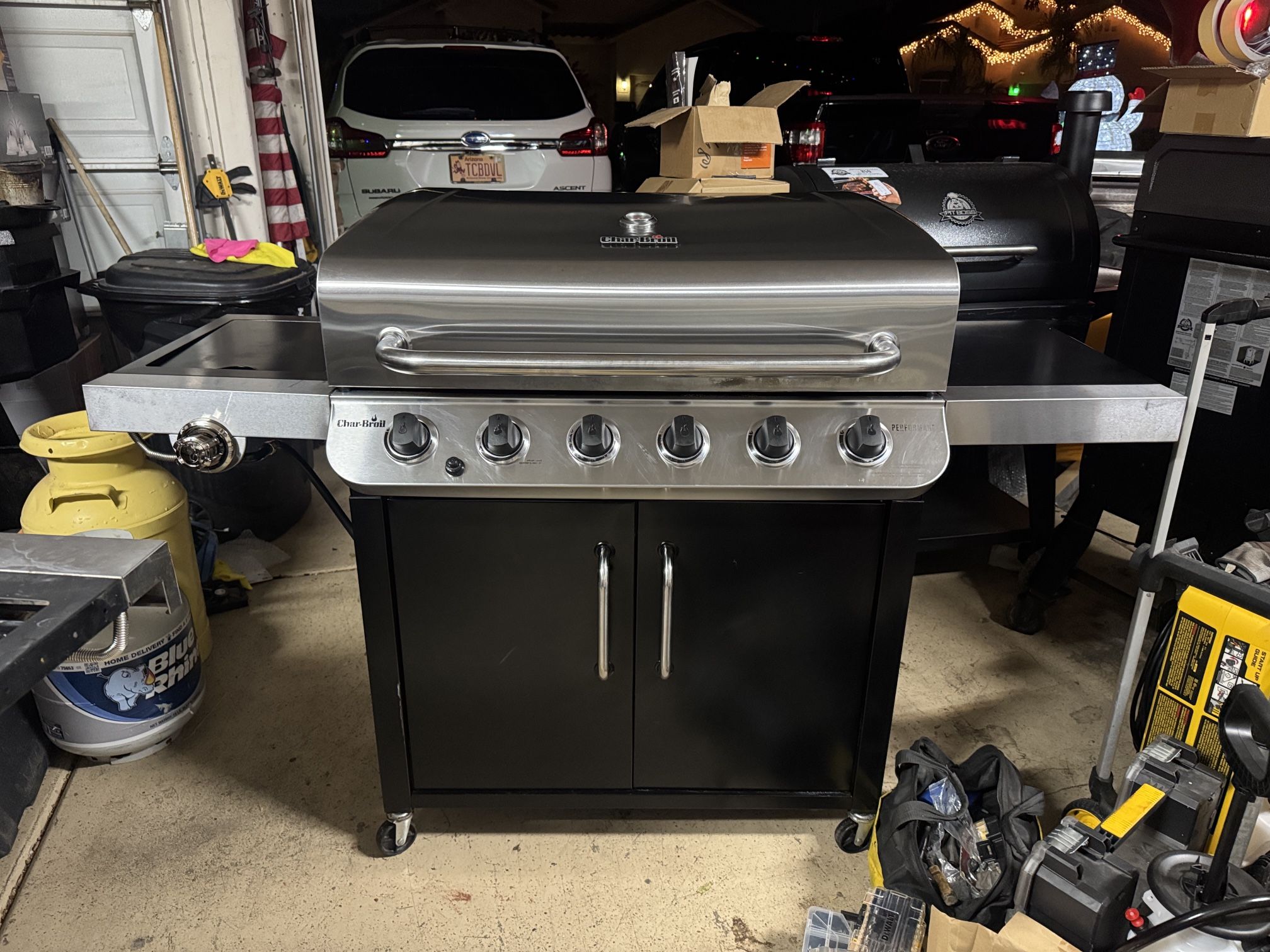 Charbroil6 Burner, Side Burner - $250 OBO