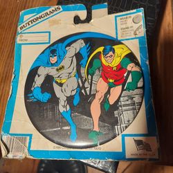 1989 Batman And Robin Buttongram