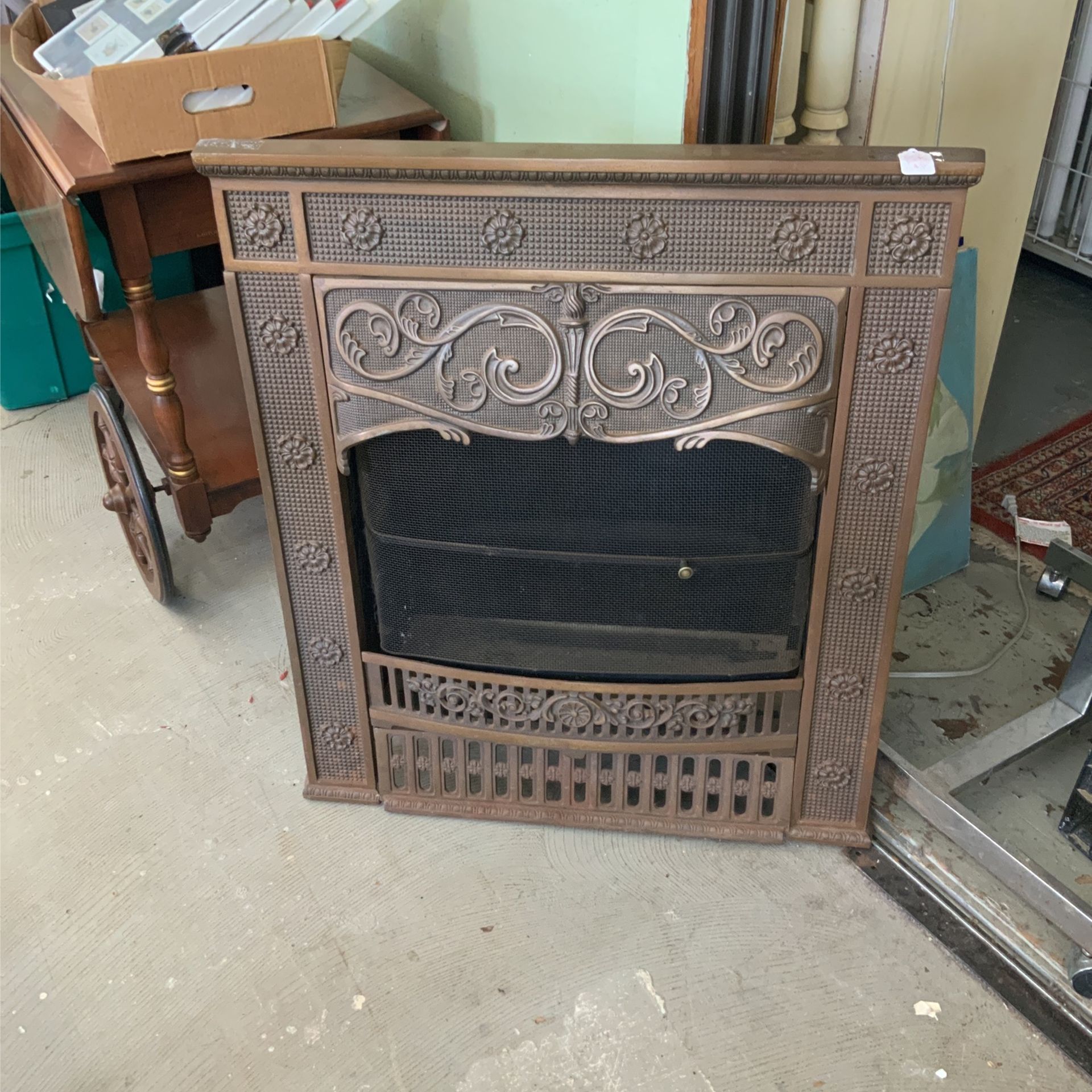 Antique Brass Fireplace Insert for Sale in Rehoboth, MA - OfferUp