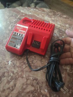 Milwaukee dual port type charger, 12 & 18v.