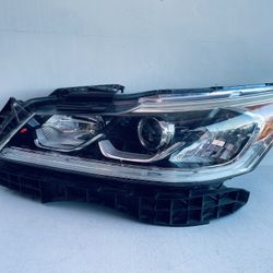 2016-2017 HONDA ACCORD LEFT DRIVER SIDE HEADLIGHT W/ LED OEM 