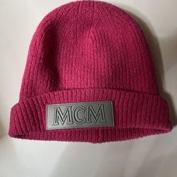 RARE Pink Beanie By MCM