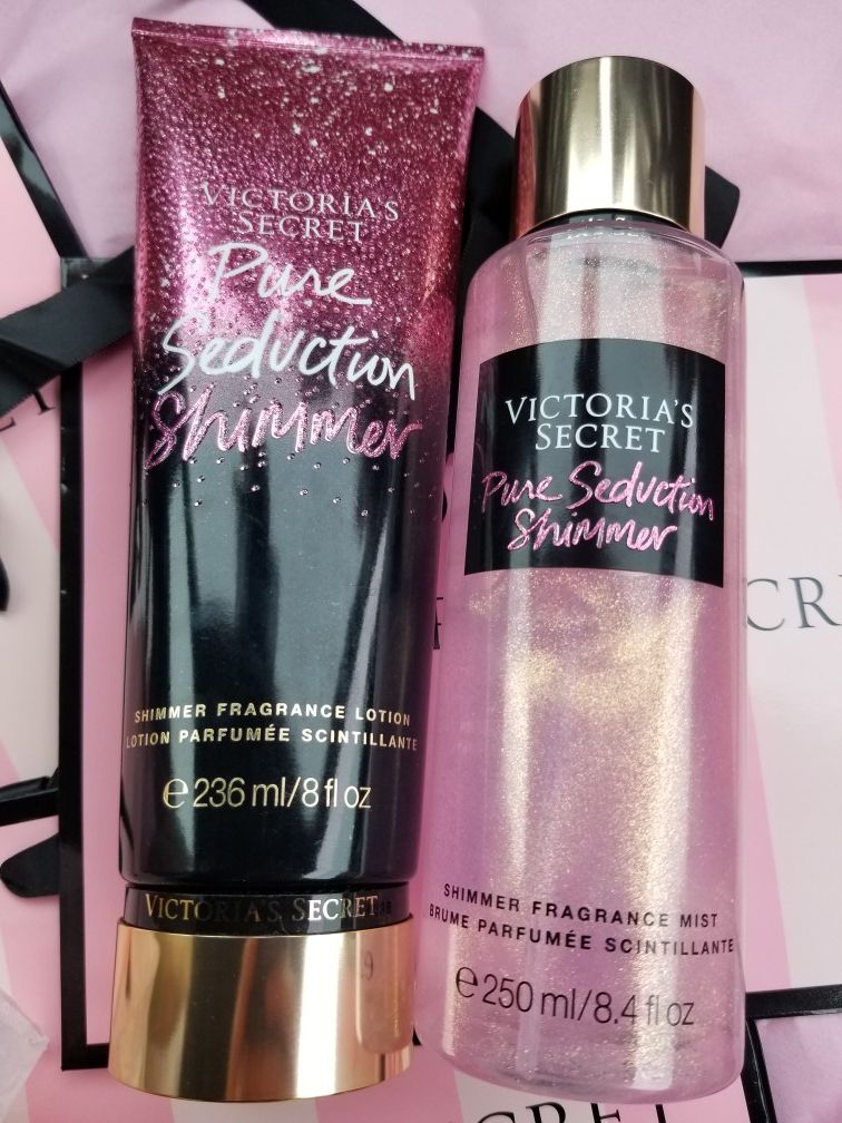 Victoria's Secret "Pure Seduction Shimmer" gift set😍